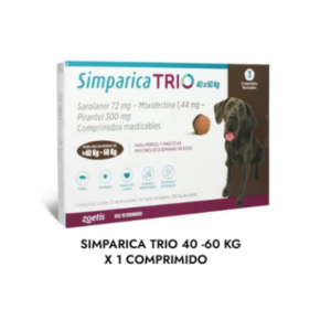 Simparica Trio 40-60Kg 1 unidad