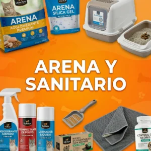 Arena y sanitario